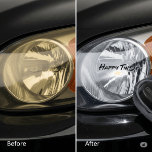 ghid polish faruri happy tint