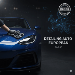 detailing auto cu Gtechniq Crystal Serum tint.ro